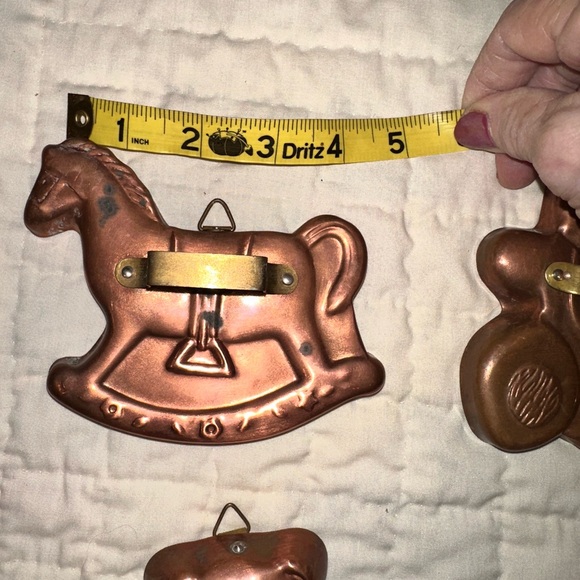 Copper wall hangings 12 pieces Vintage - Picture 11 of 12